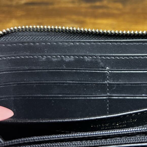 Kate Spade - Black Pebbled Leather Sam Wallet - Picture 7 of 9